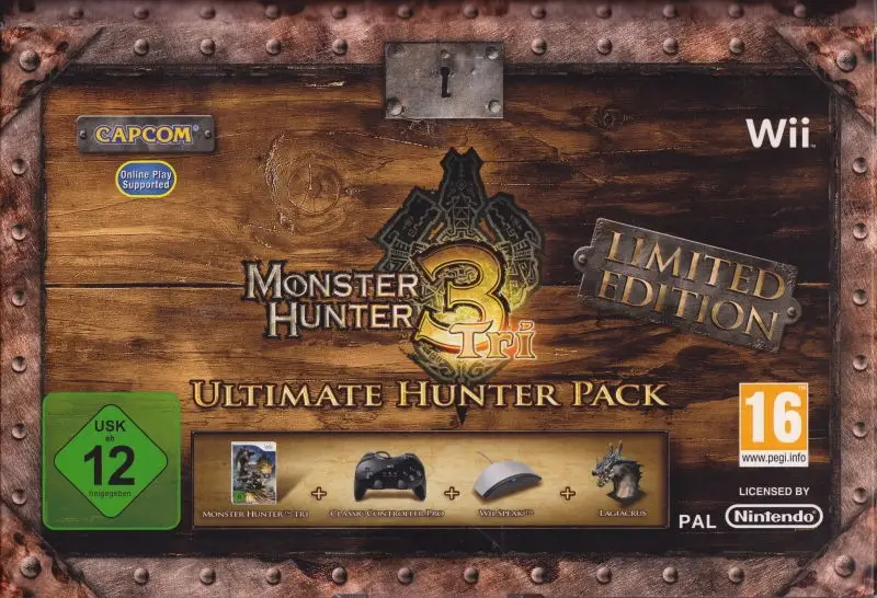 Monster Hunter 3 Tri [Limited Edition – Ultimate Hunter Pack]