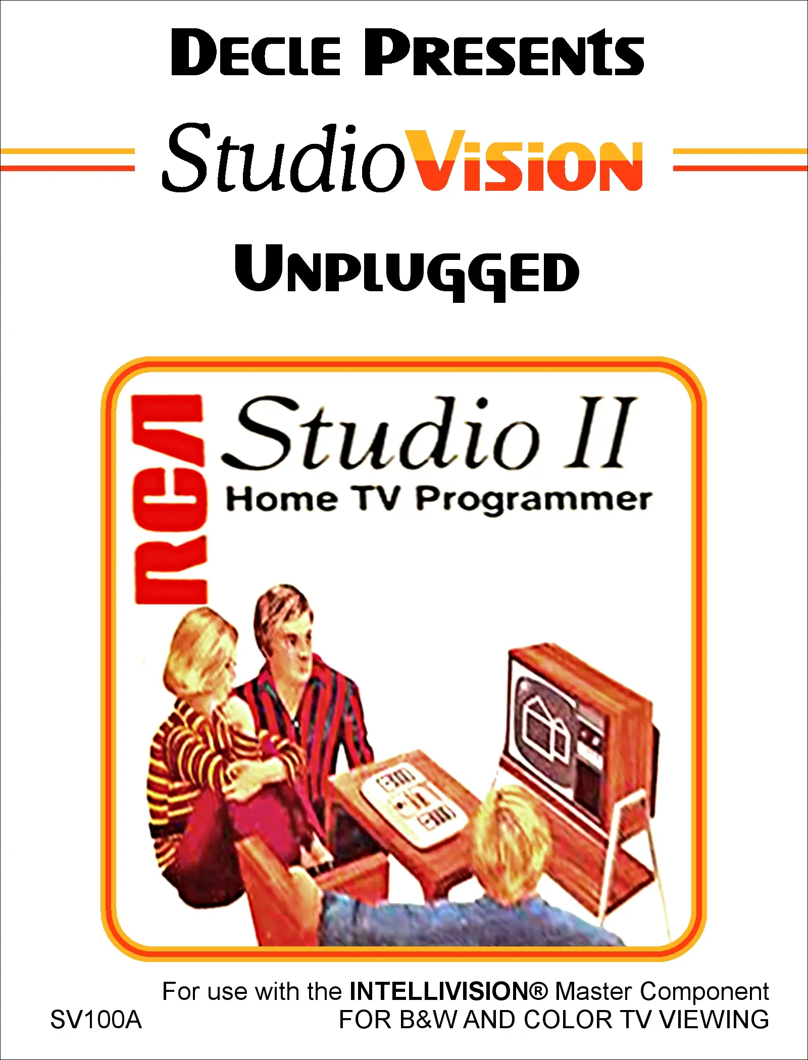 StudioVision: Unplugged