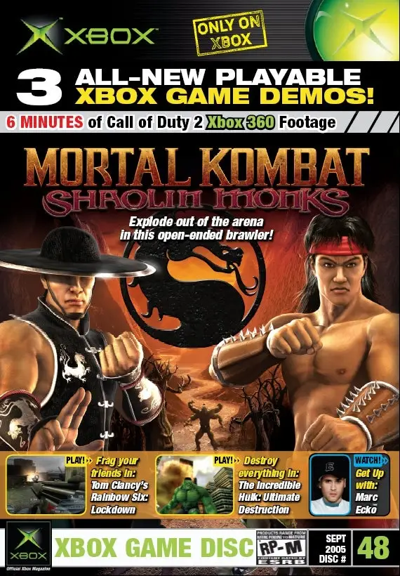 Official Xbox Magazine Demo Disc 48