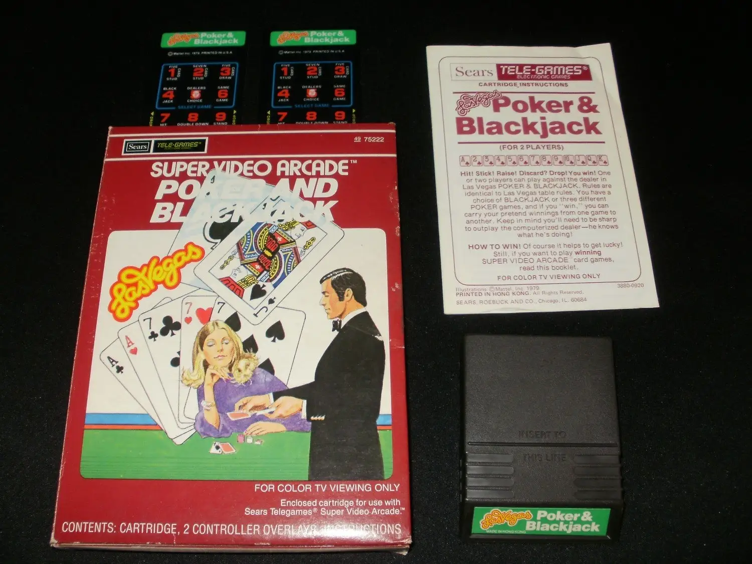 Poker & Blackjack ( Sears Telegames )