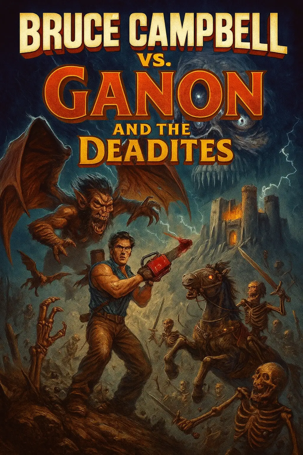 Bruce Campbell Vs Ganon and the Deadites