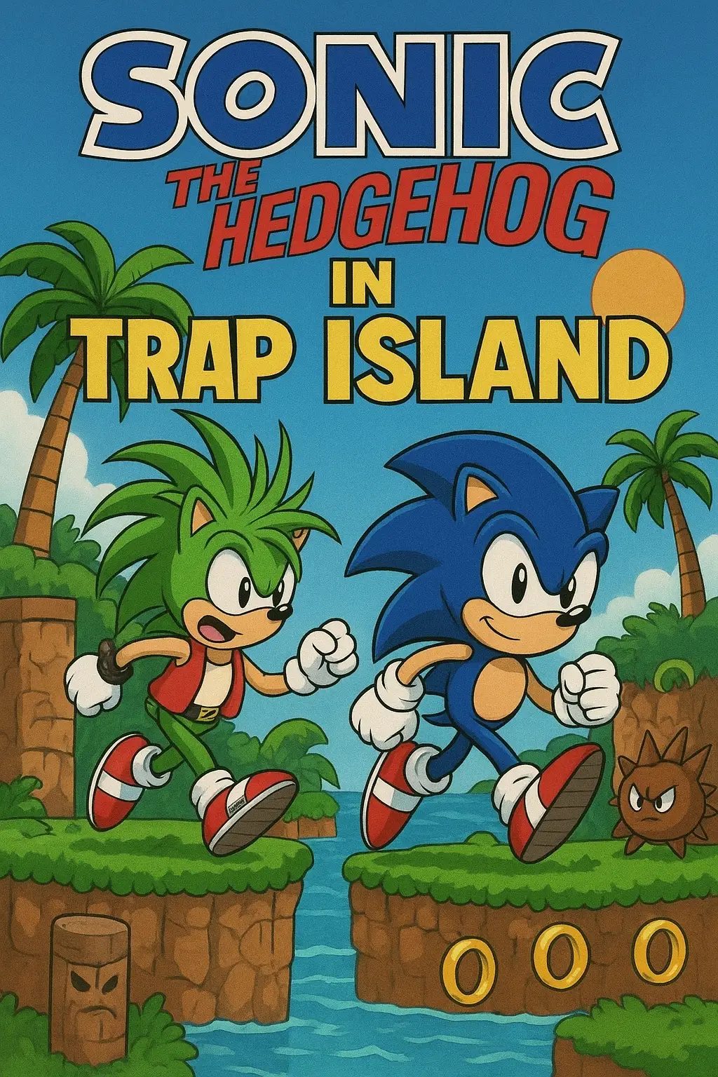 Sonic the Hedgehog in Trap Island