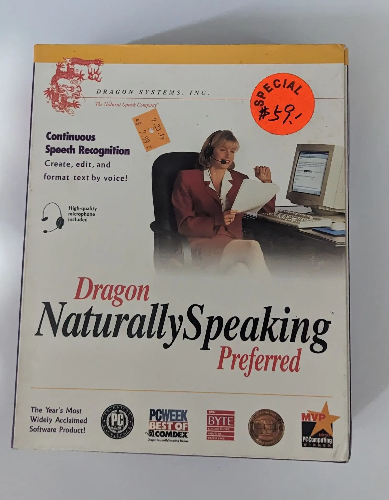 Dragon Naturally Speaking Preferred