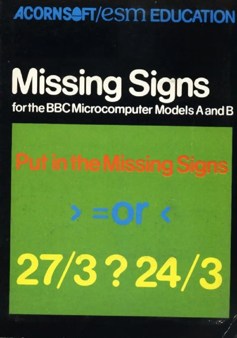 Missing signs