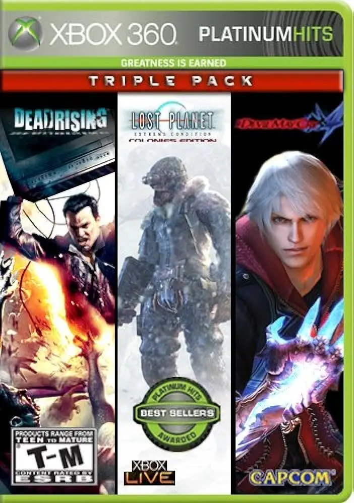 Capcom triple pack platnium collection