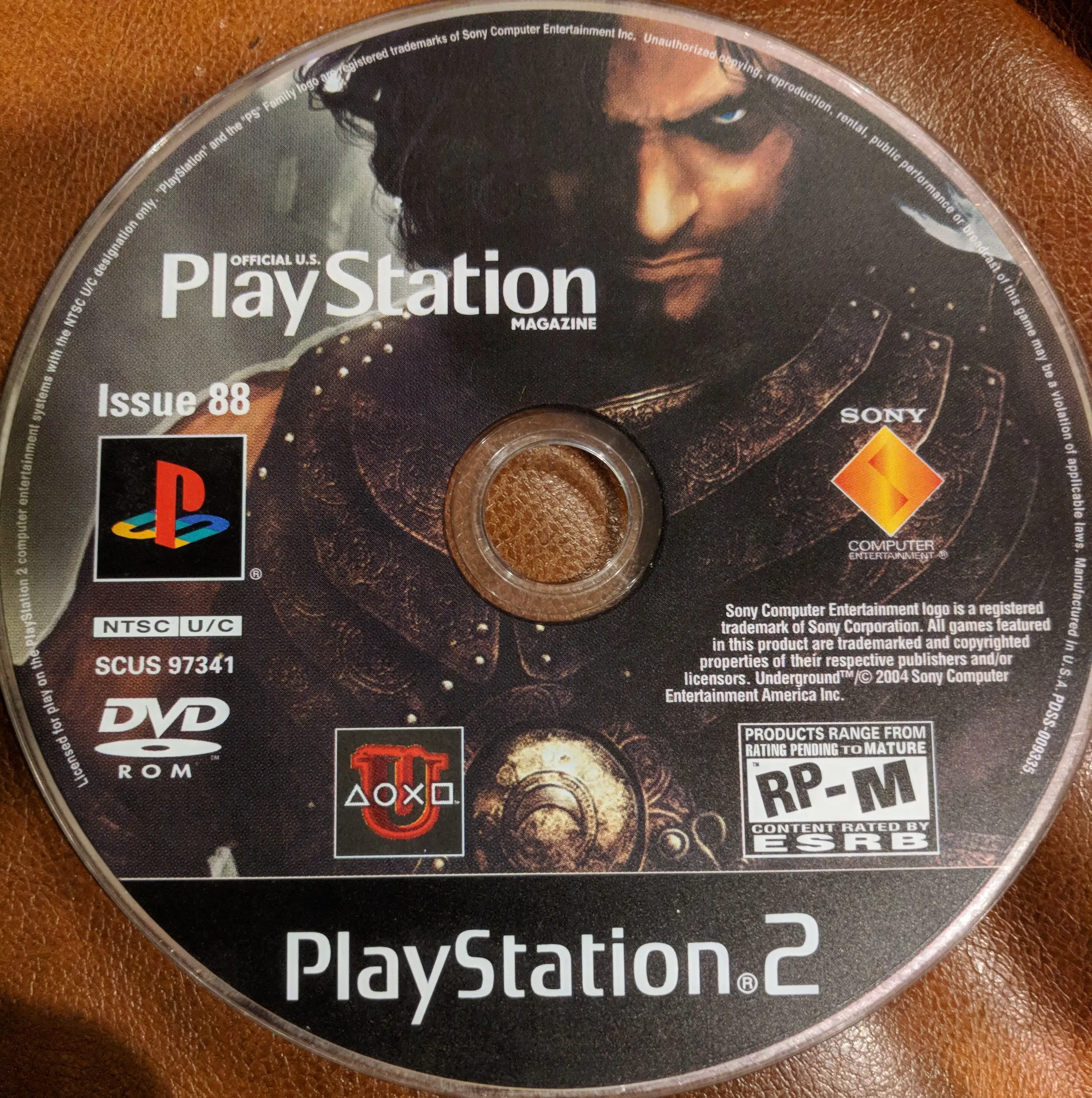 Official U.S. Playstation Magazine Disc 88 January 2005