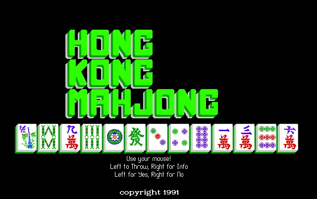 Hong Kong Mahjong
