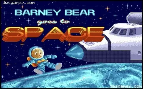 Barney Bear Goes To Space