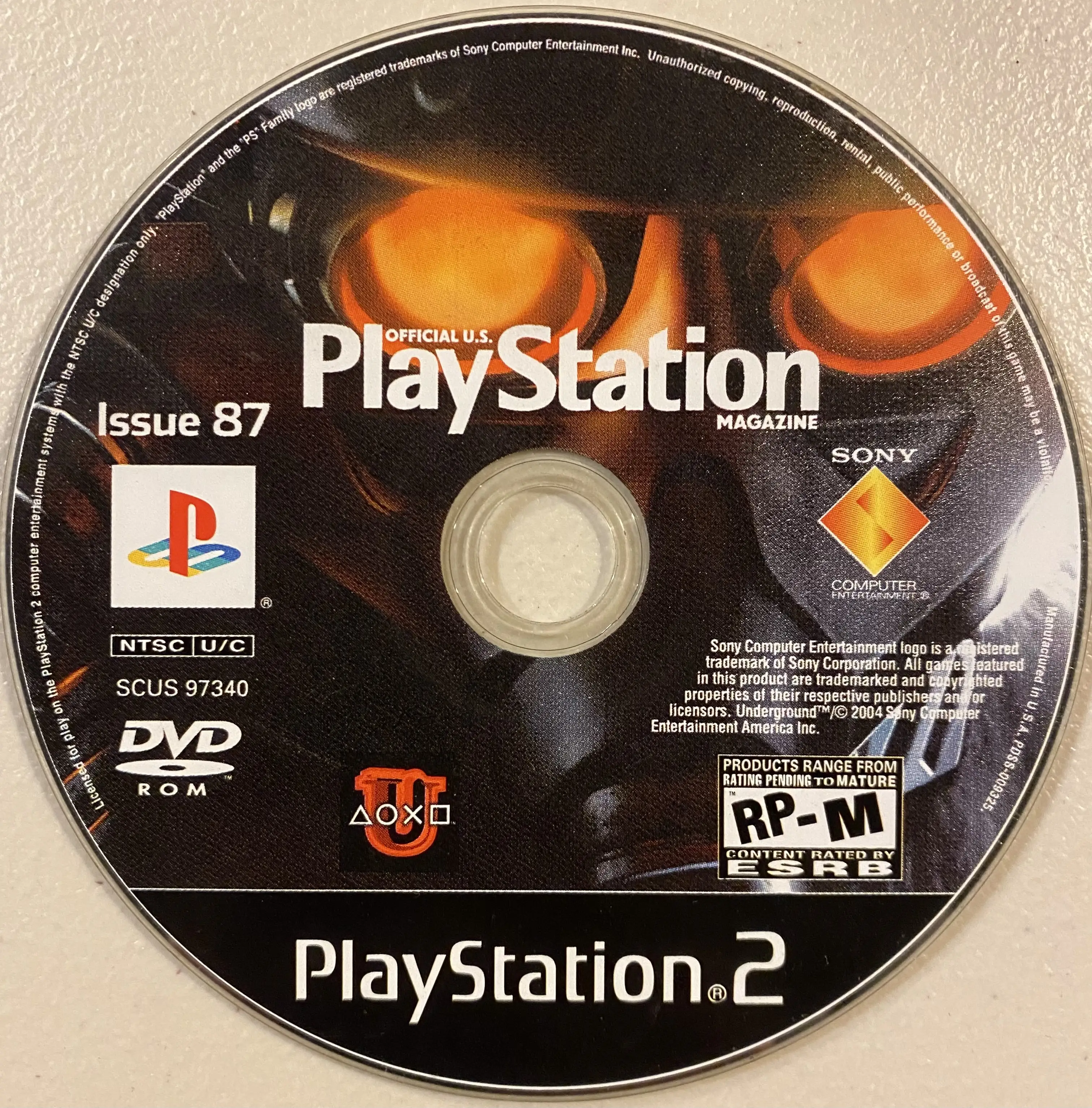 Official U.S. PlayStation Magazine Disc 87 December 2004