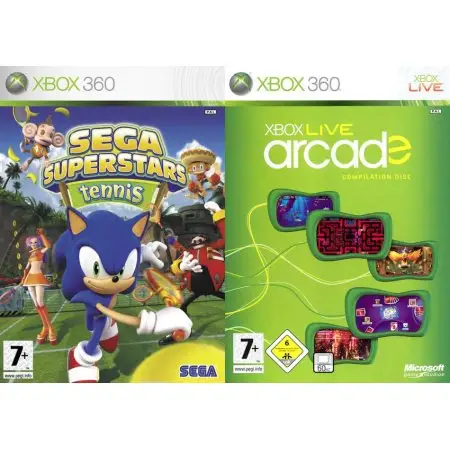 Sega Superstars Tennis Xbox Live Arcade Compilation
