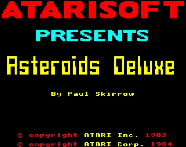 Asteroids Deluxe