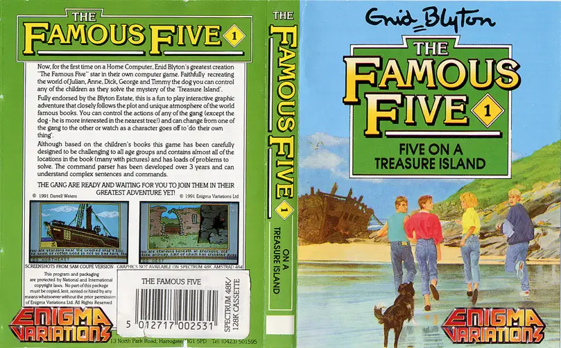 Famous Five – Five on a Treasure Island