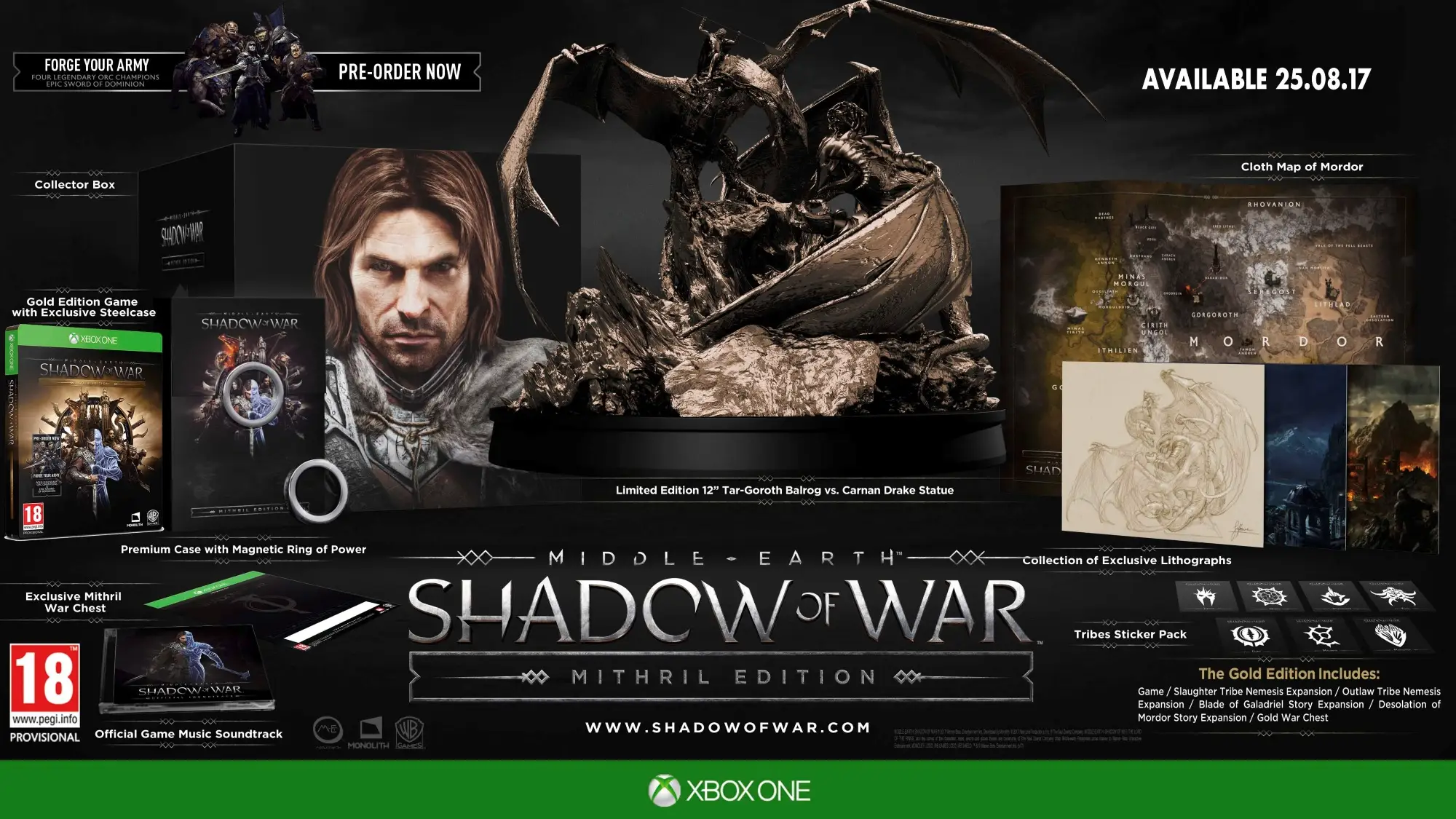Middle-Earth: Shadow of War Mithril Edition
