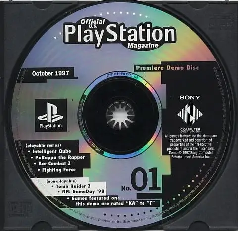 Official U.S. PlayStation Magazine Disc  1 October 1997