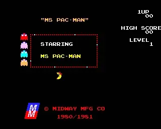 Ms. Pac-Man 500