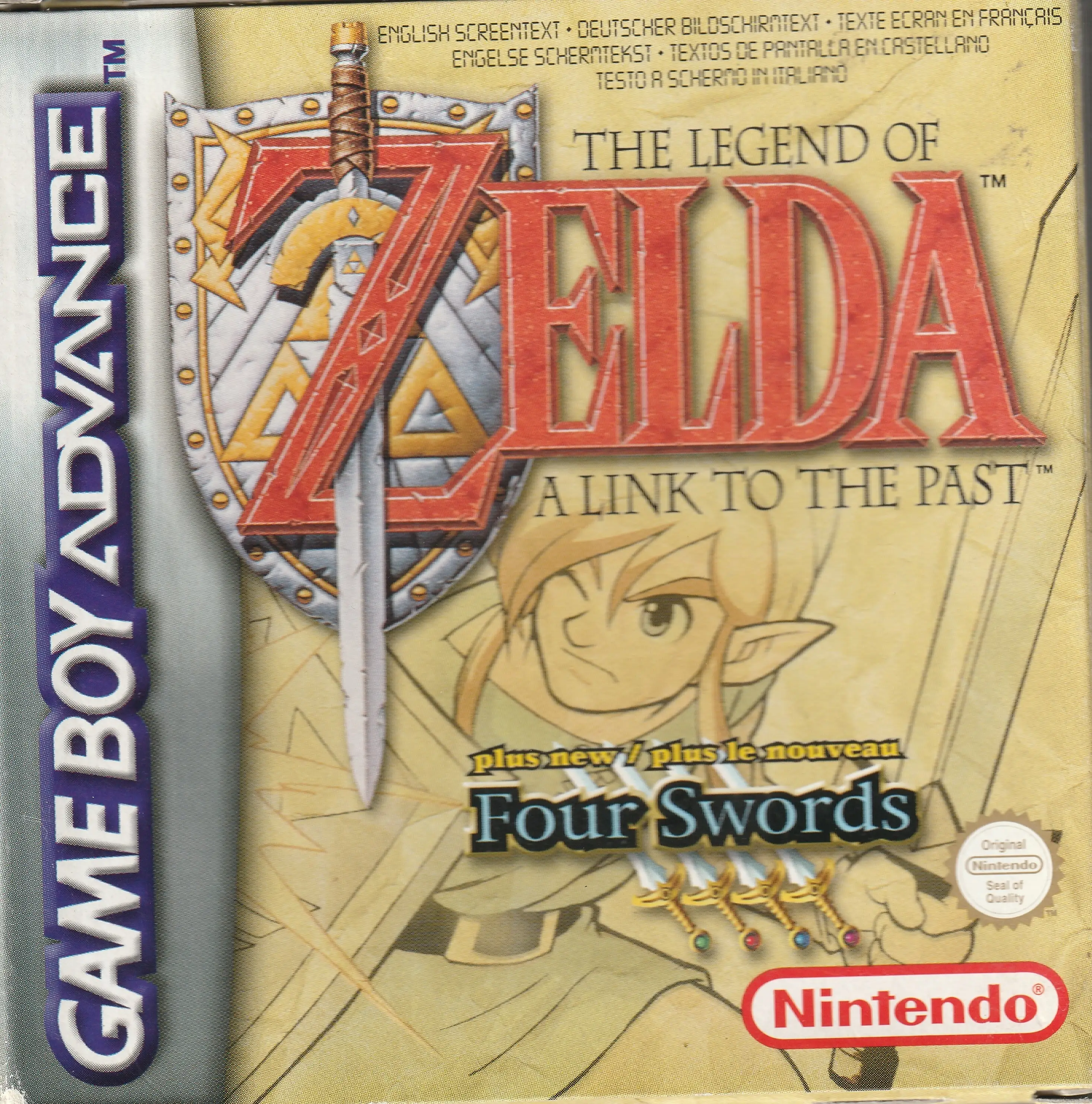 The Legend of Zelda: A Link to the Past / Four Swords