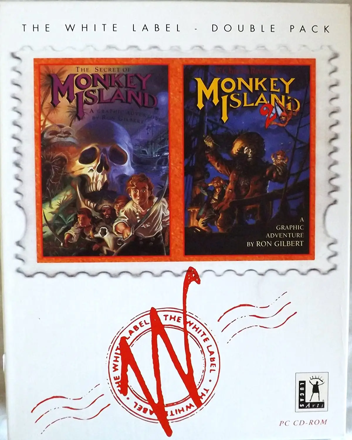 The Secret of Monkey Island 1 & 2 (White Label)