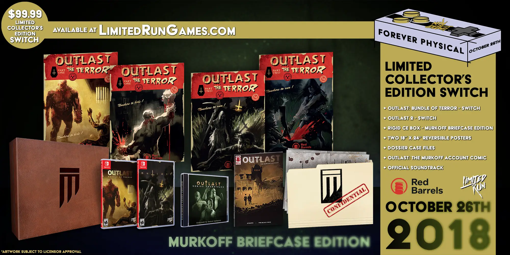 Outlast Murkoff Briefcase Edition