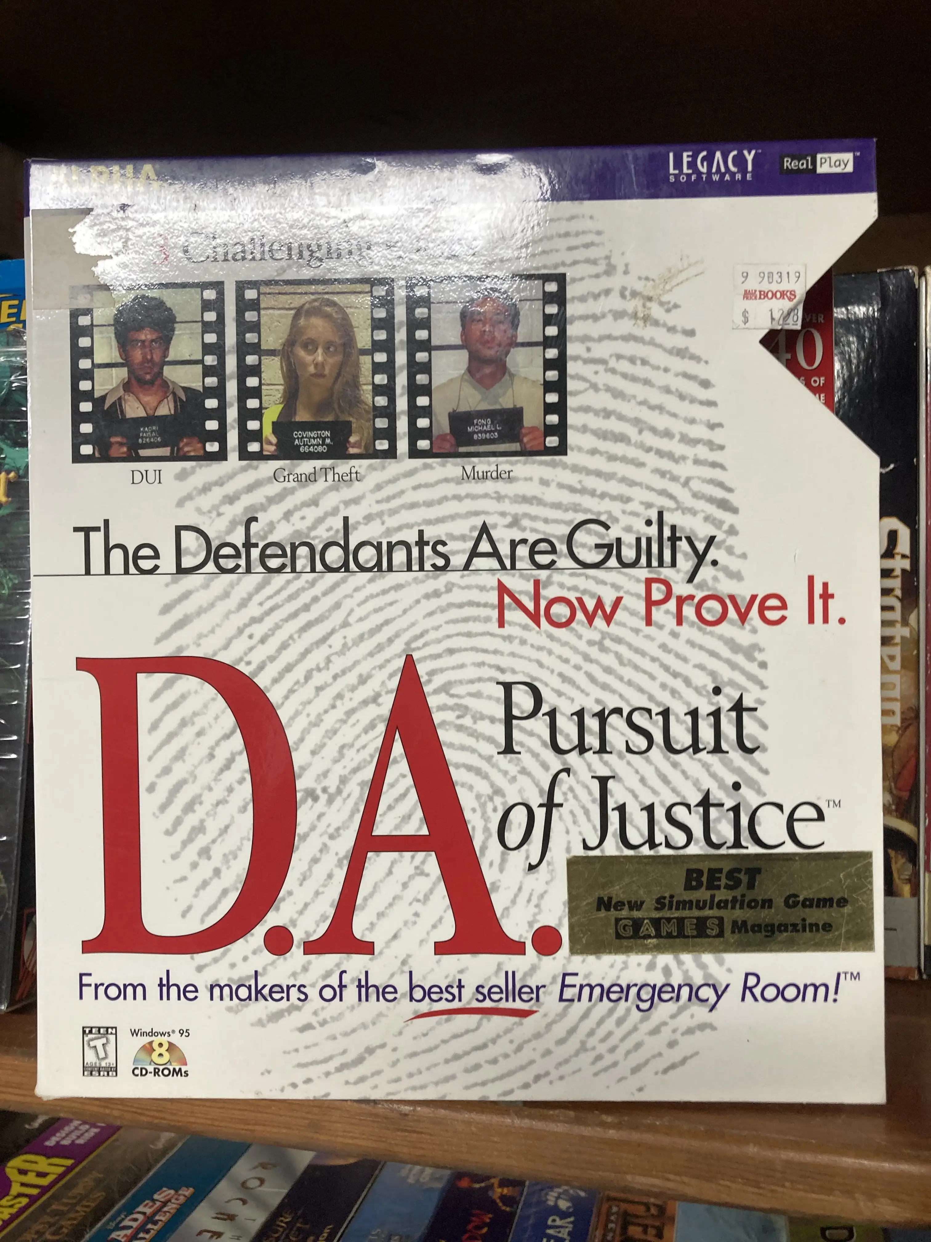 D.A. Pursuit of Justice