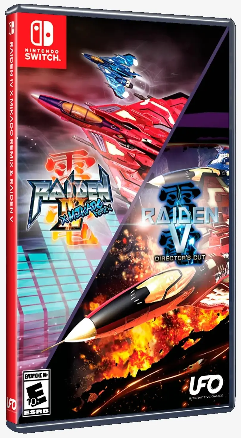 Raiden IV x Mikado Remix & Raiden V: Director's Cut – Dual Pack