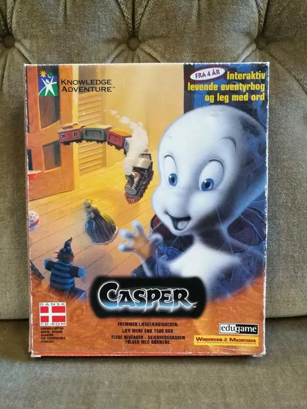Casper – Interaktiv levende eventyrbog og leg med ord