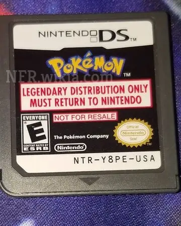 Pokemon Distribution Cartridge NTR-Y8PE-USA