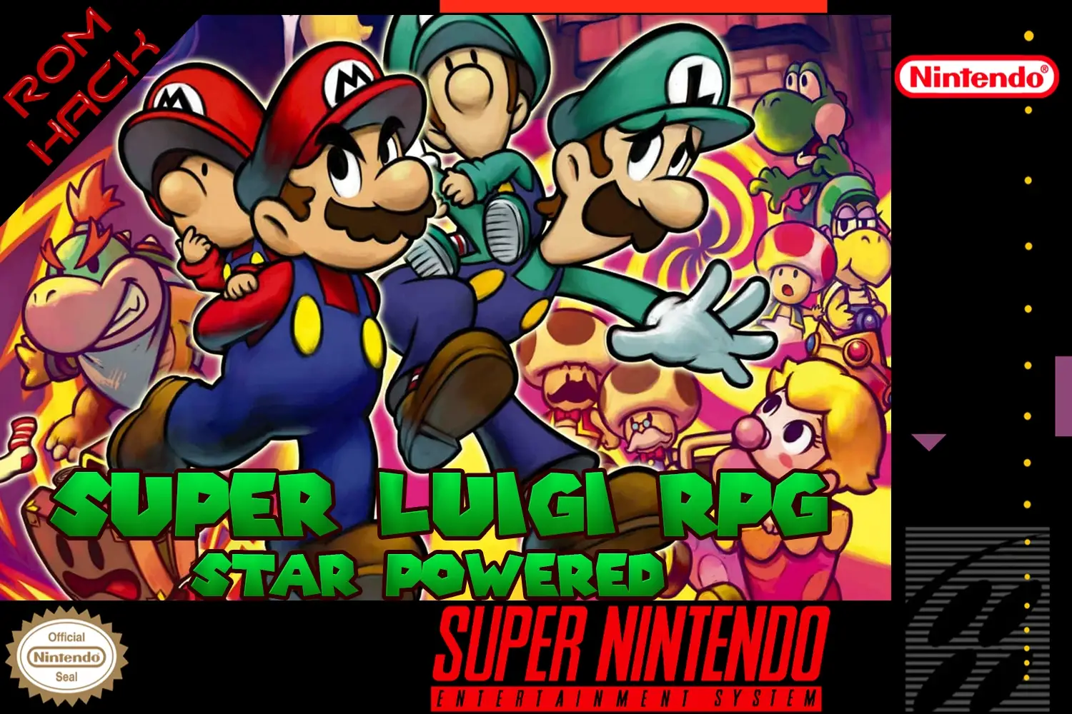 Super Luigi RPG – Star Powered