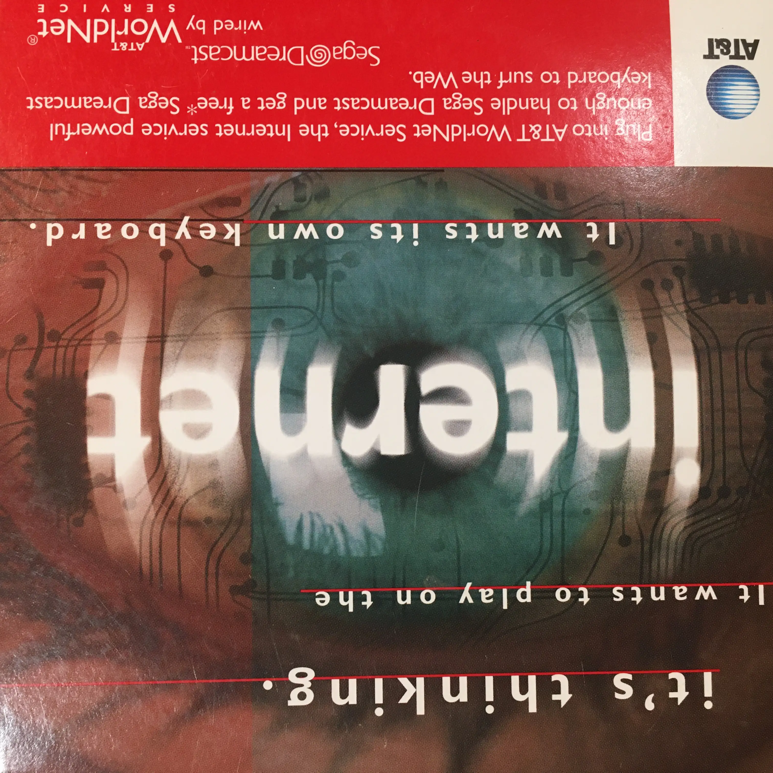 Sega Dreamcast Wired by AT&T WorldNet Service