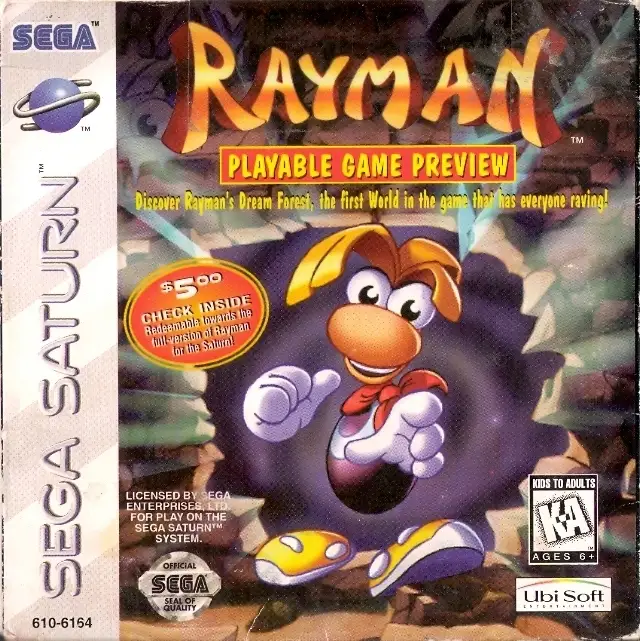 Rayman Playable Game Preview