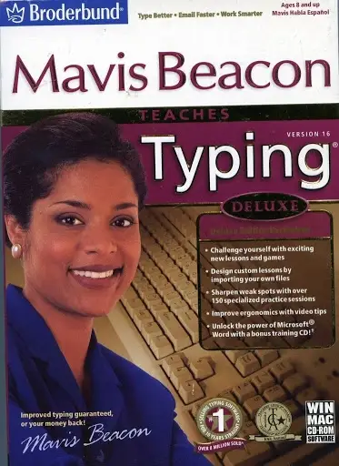 Mavis Beacon teaches typing