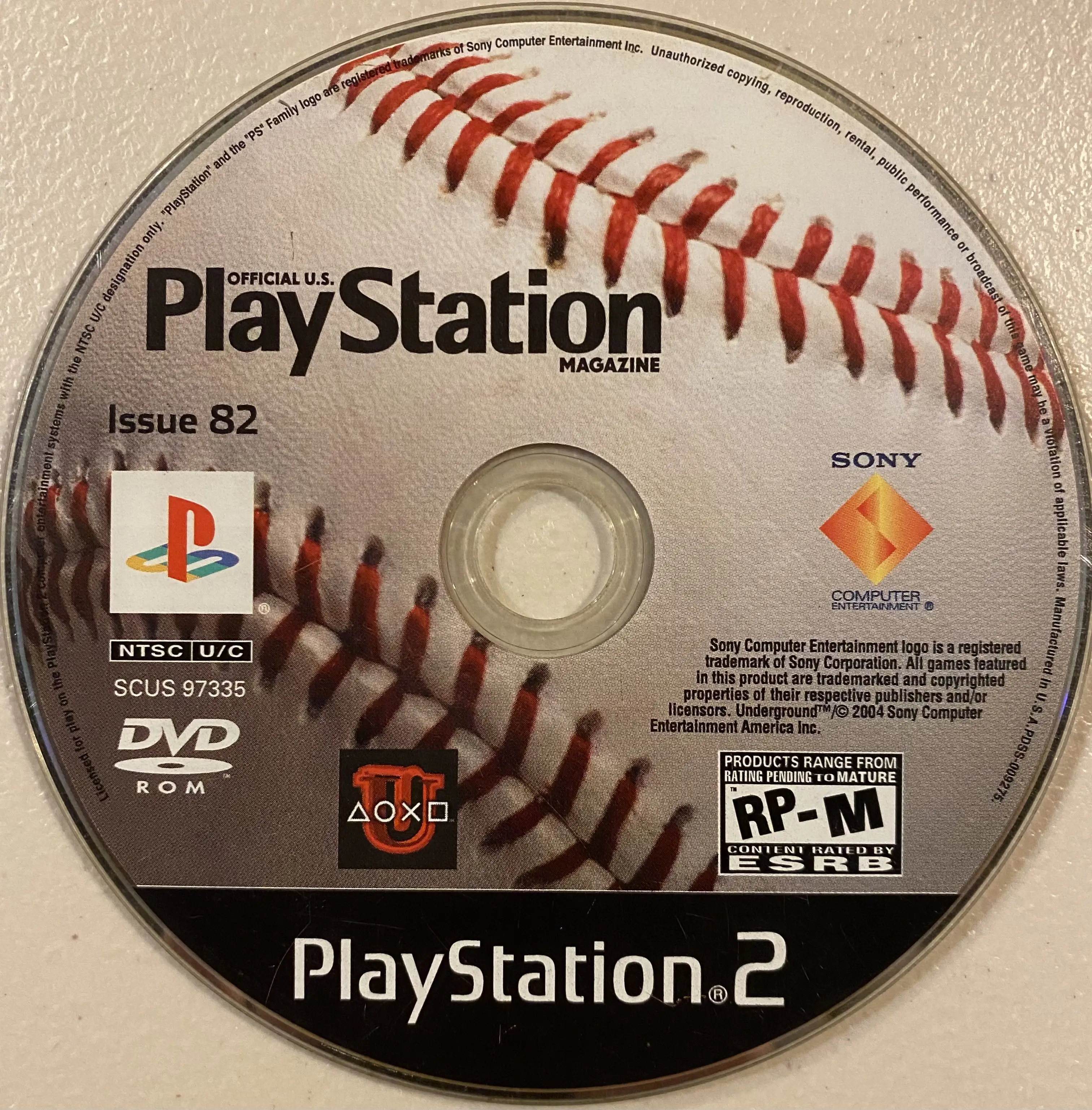 Official U.S. PlayStation Magazine Disc 82 July 2004