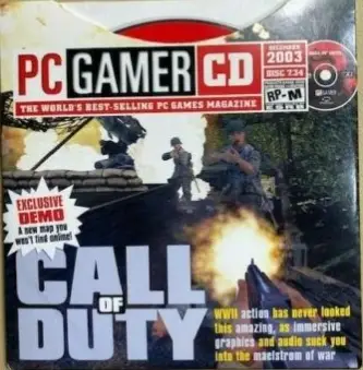PCGamer Call of Duty Demo Disc