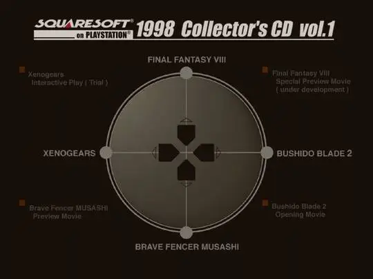 Squaresoft on Playstation 1998 Collector's CD vol. 1