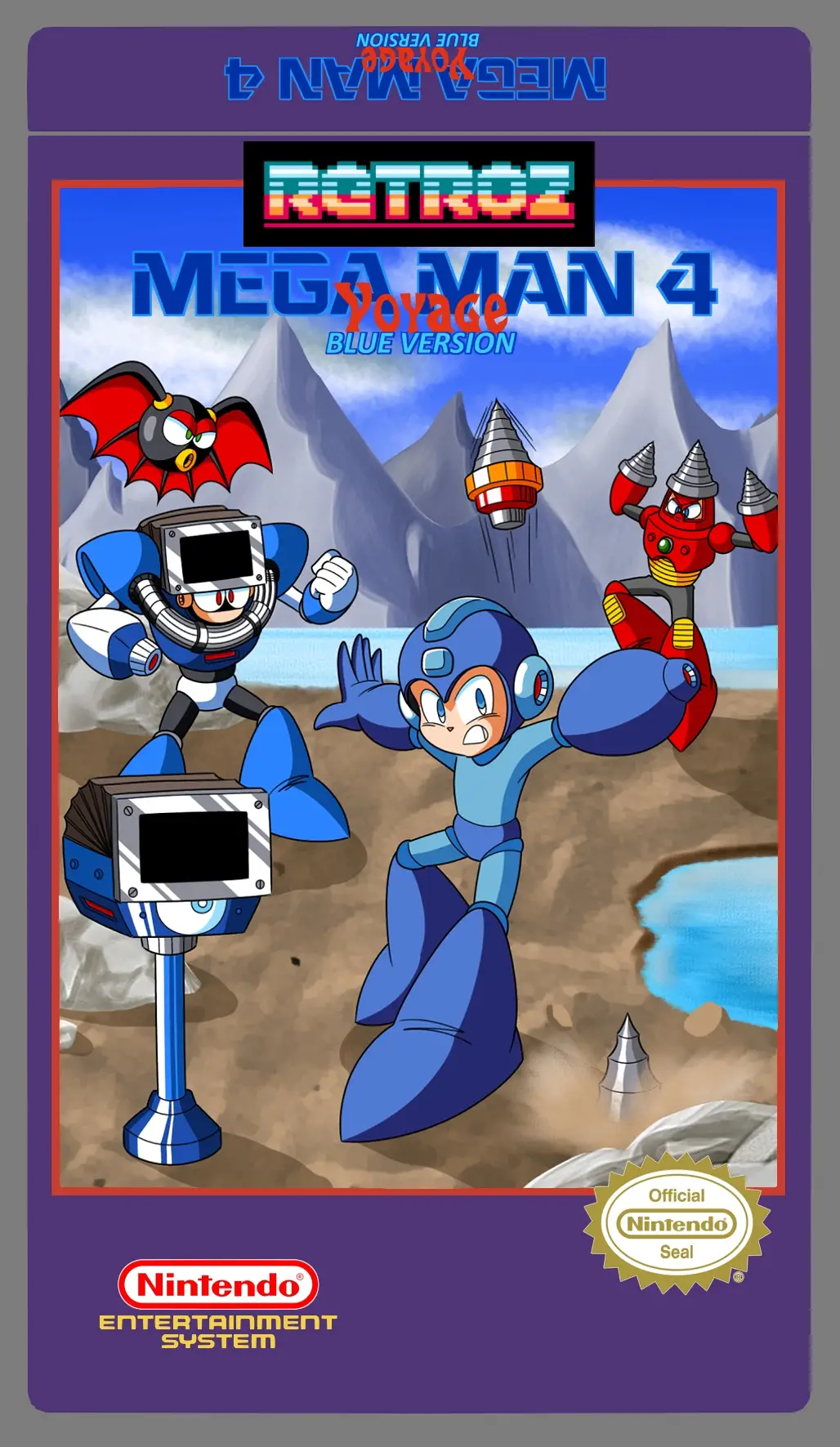 Megaman 4 Voyage Blue Version