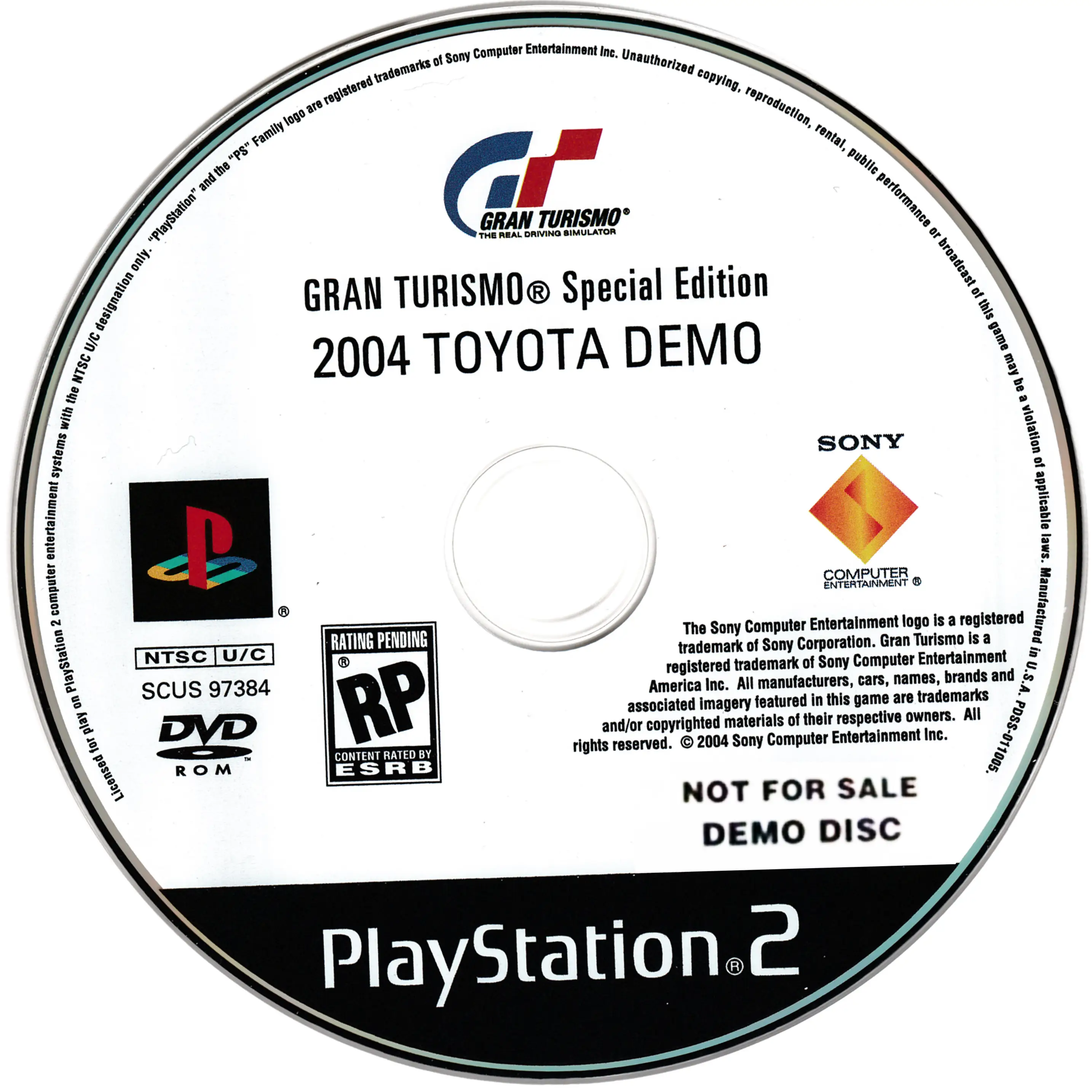 Gran Turismo Special Edition 2004 Toyota Demo