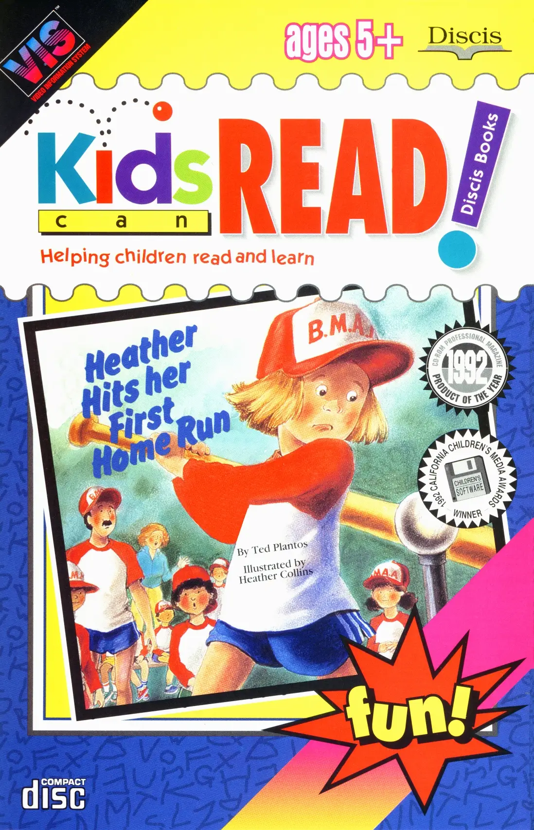 Kids Can Read! Heather Hits Her First Home Run