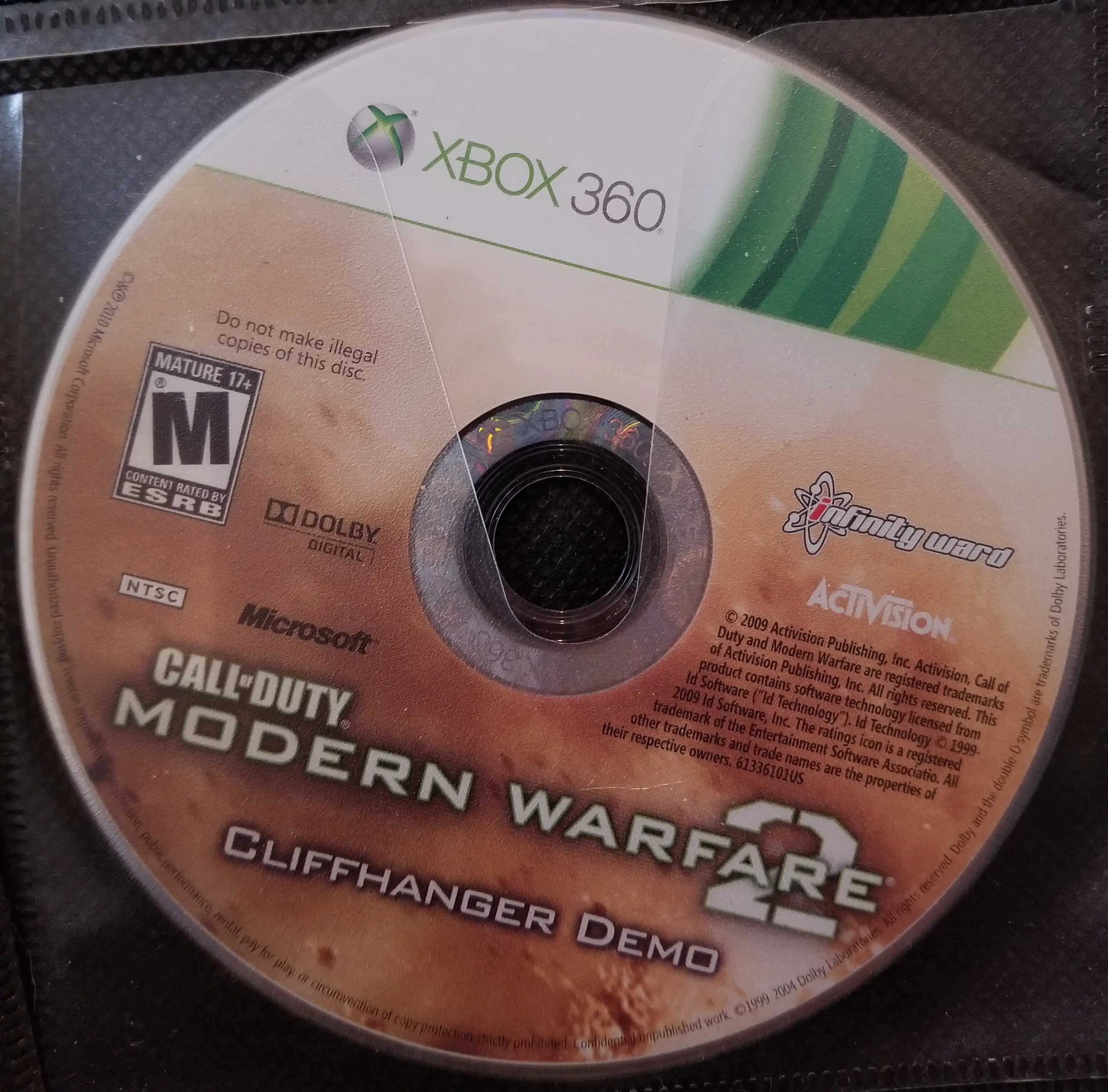 Call of Duty Modern Warfare 2 Cliffhanger Demo