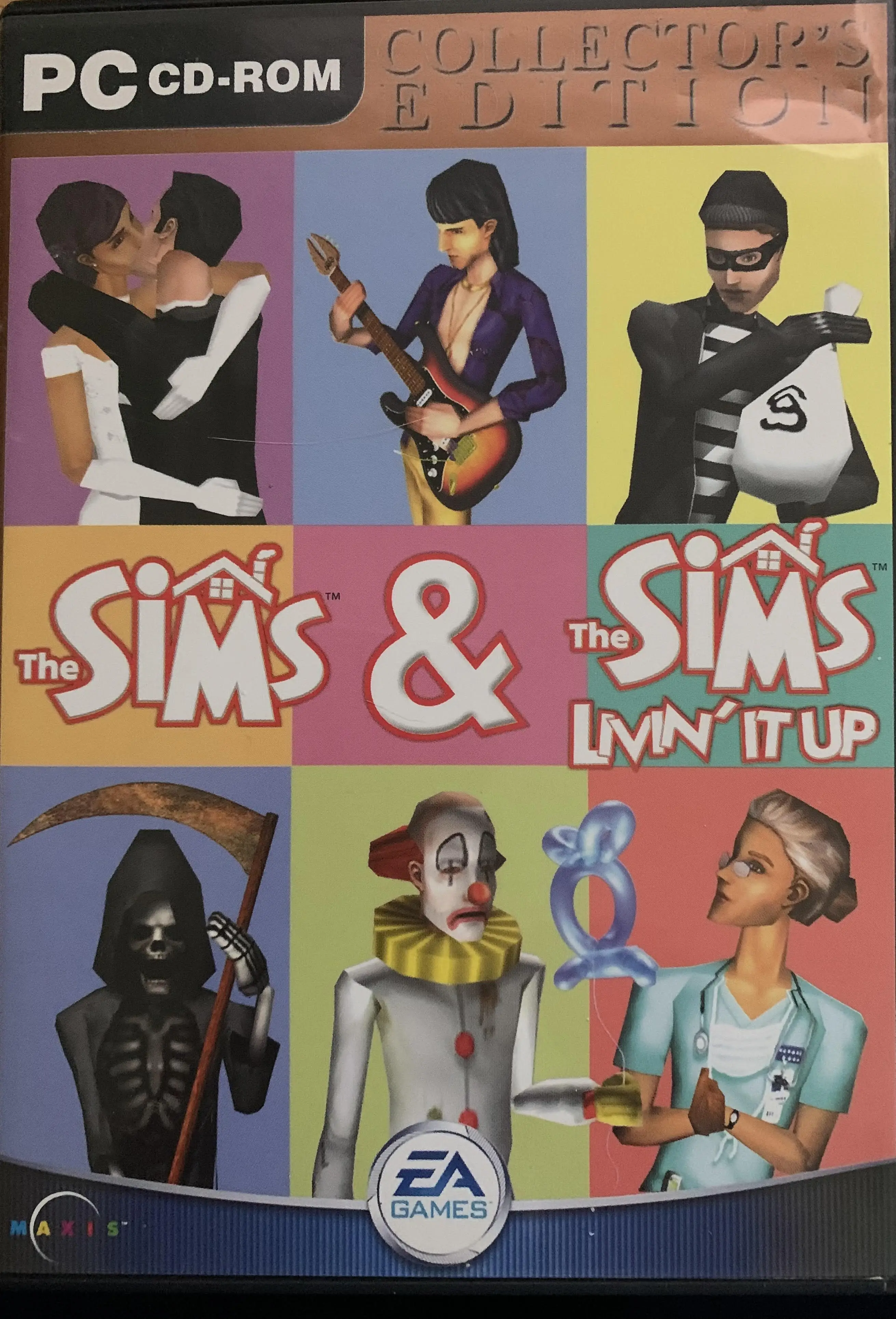 The Sims & The Sims Livin’ it up collector’s edition