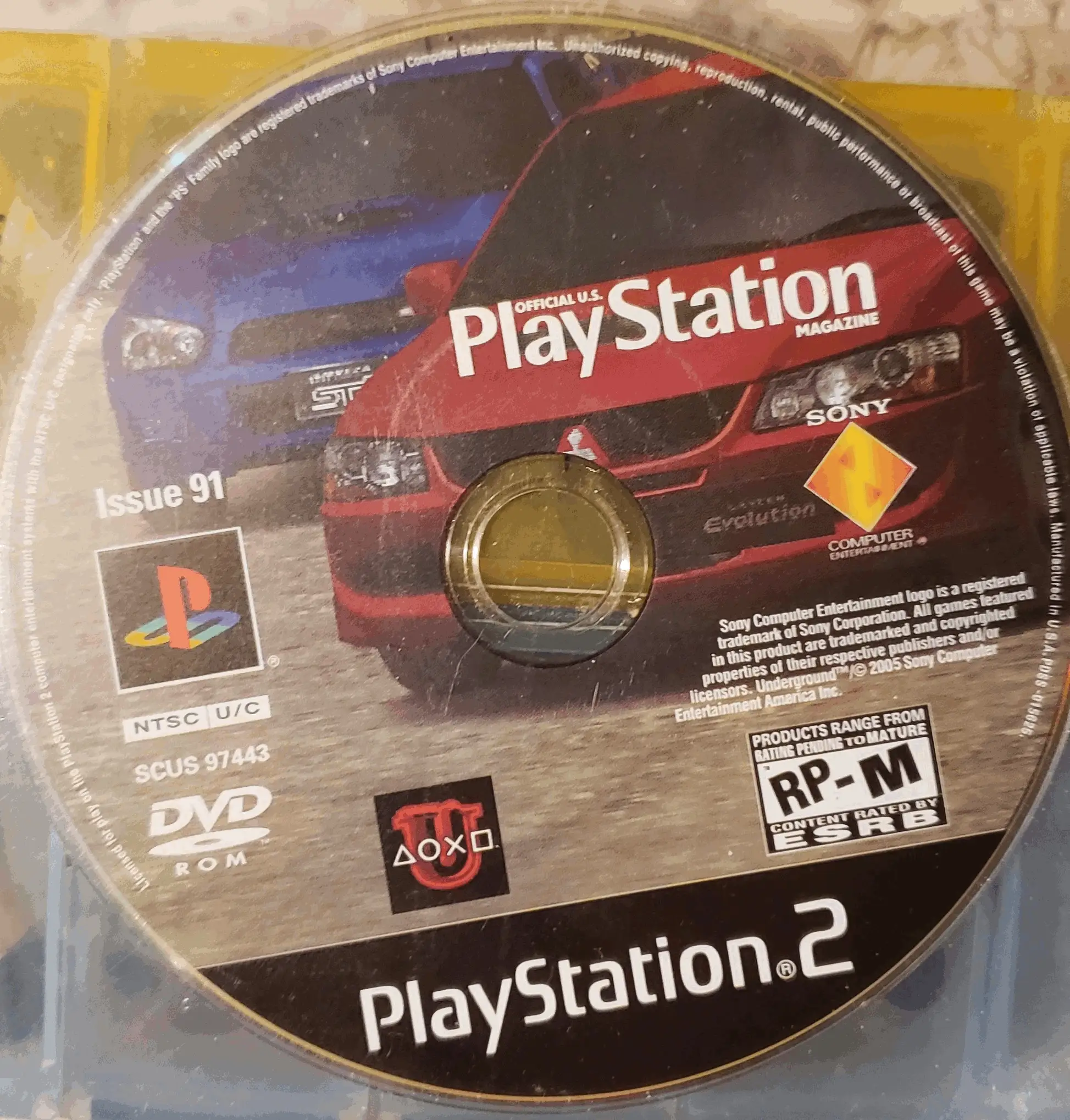 Official U.S. Playstation Magazine Disc 91 April 2005
