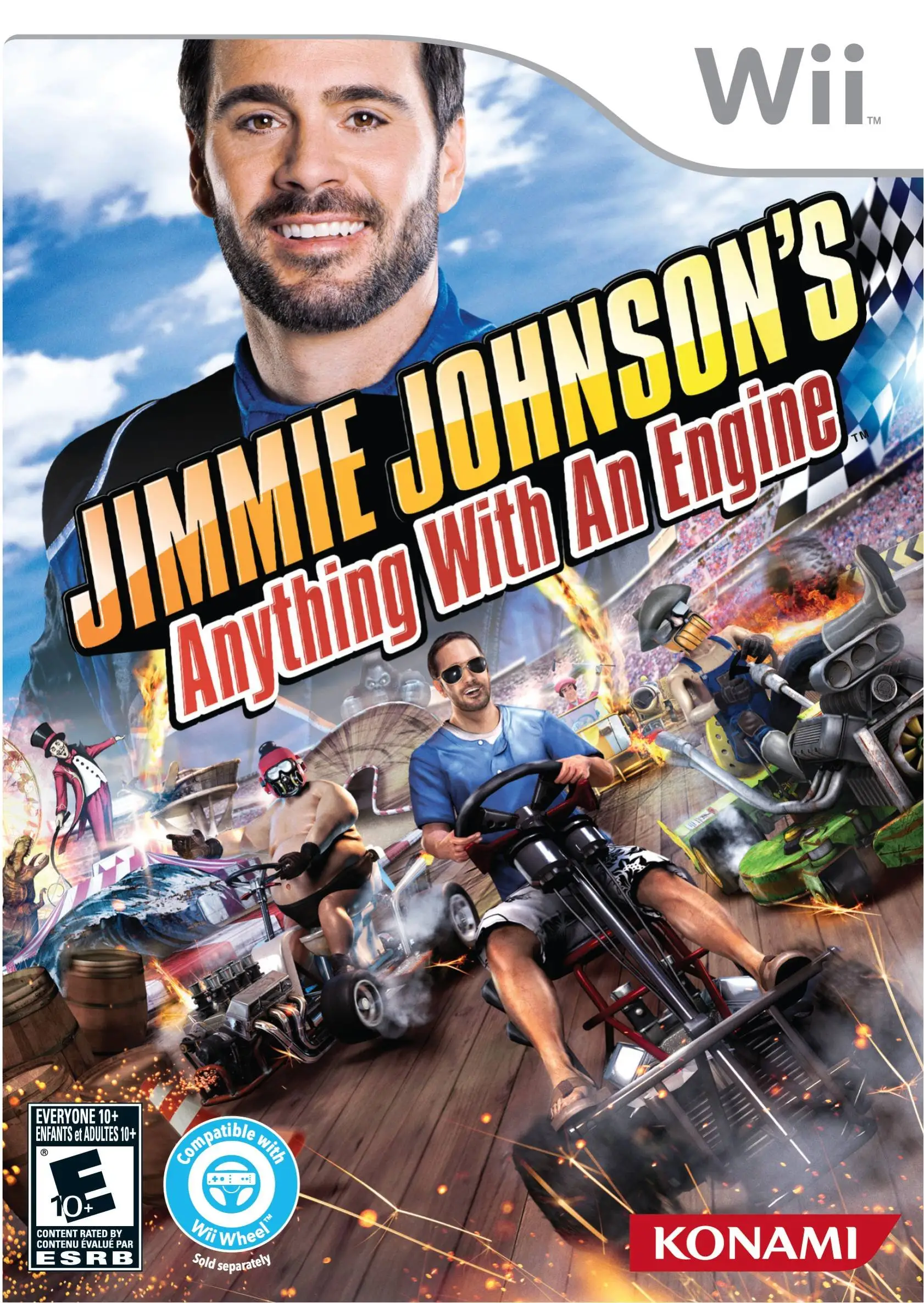 Jimmie Johnson’s Anything with an Engine