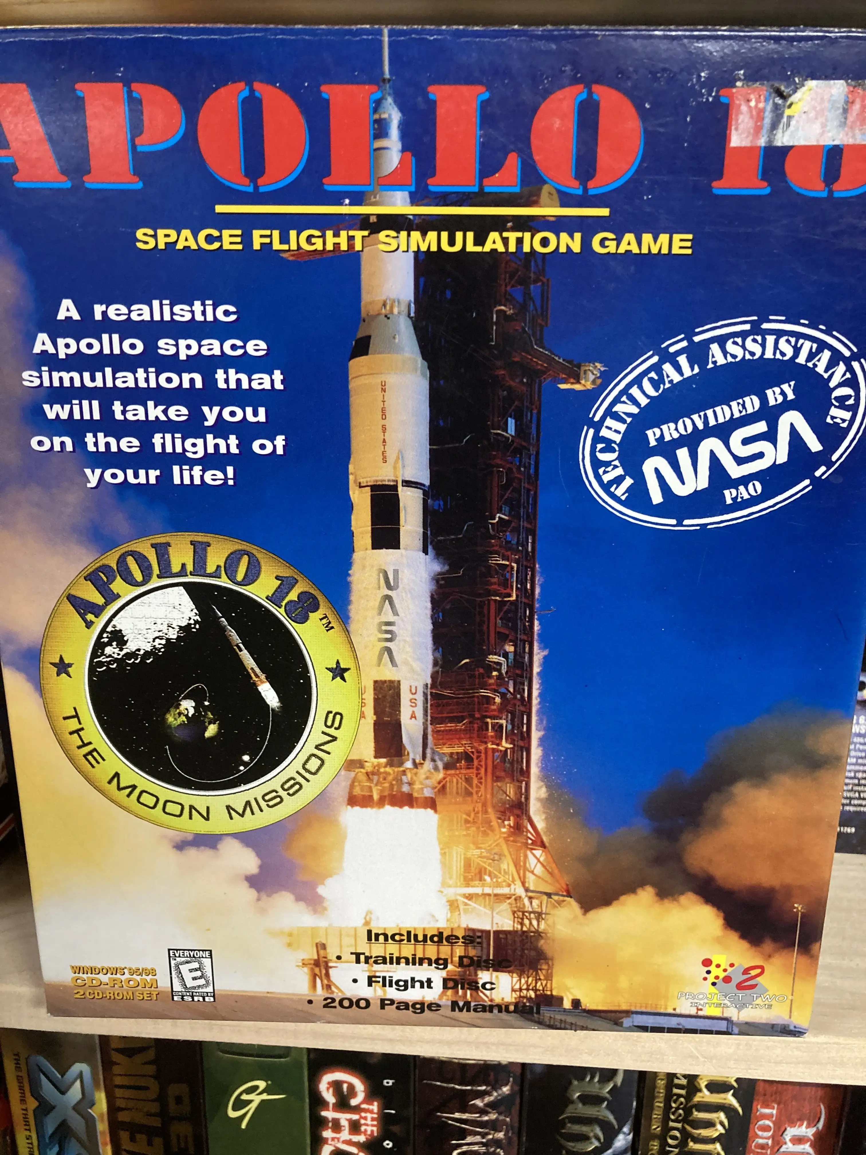 Apollo 18 – space flight simulation game