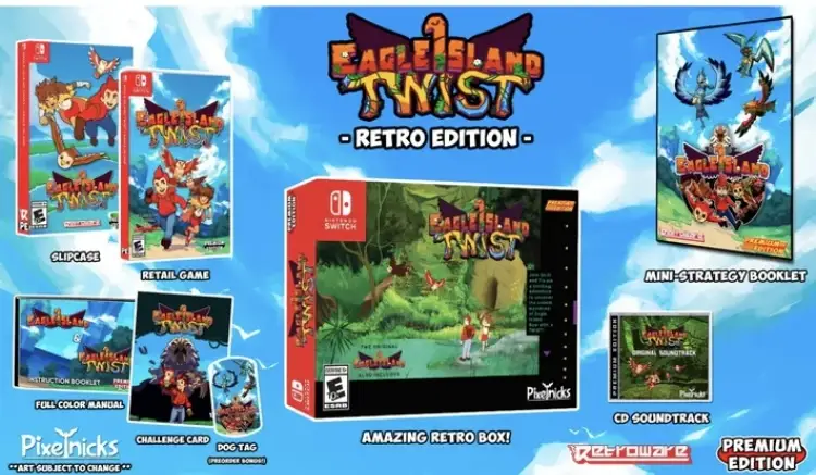Eagle Island Twist – Retro Edition