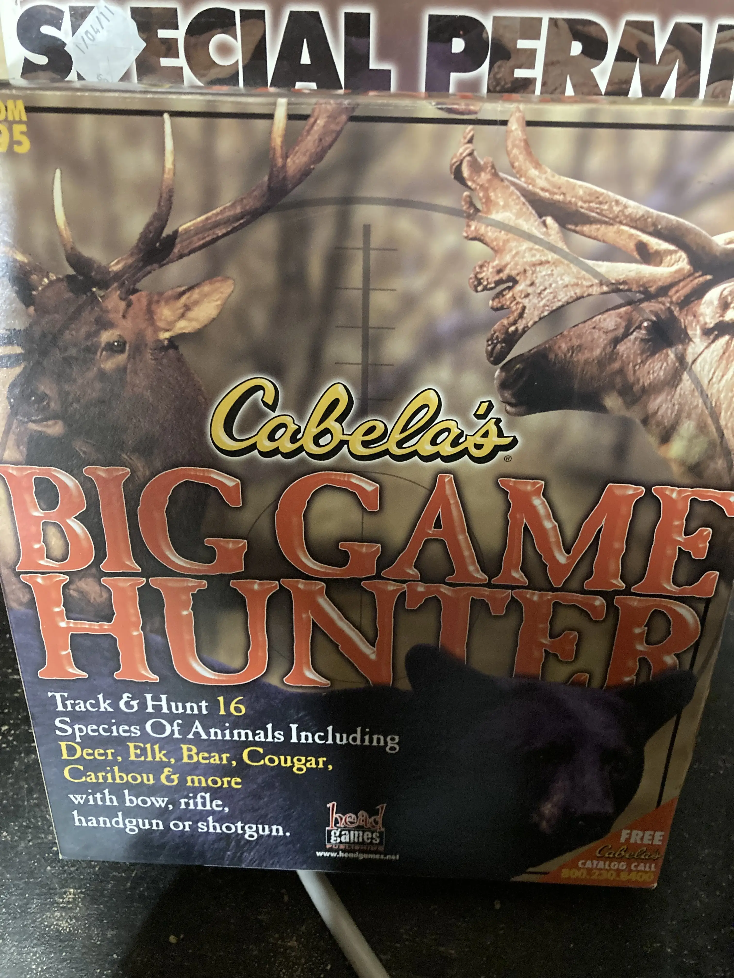 Cabela’s Big Game Hunter – Special Permit