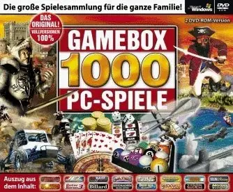 Gamebox 1000 PC Spiele