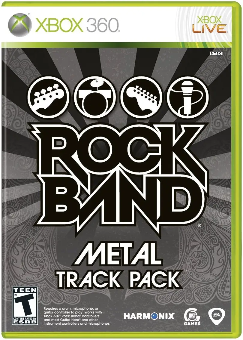Rock Band: Metal Track Pack