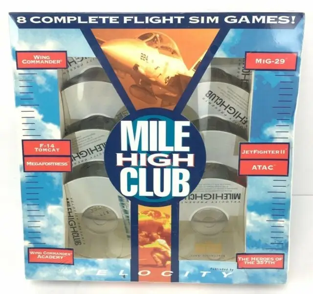 Mile High Club – 8 Complete Flight Sim Games