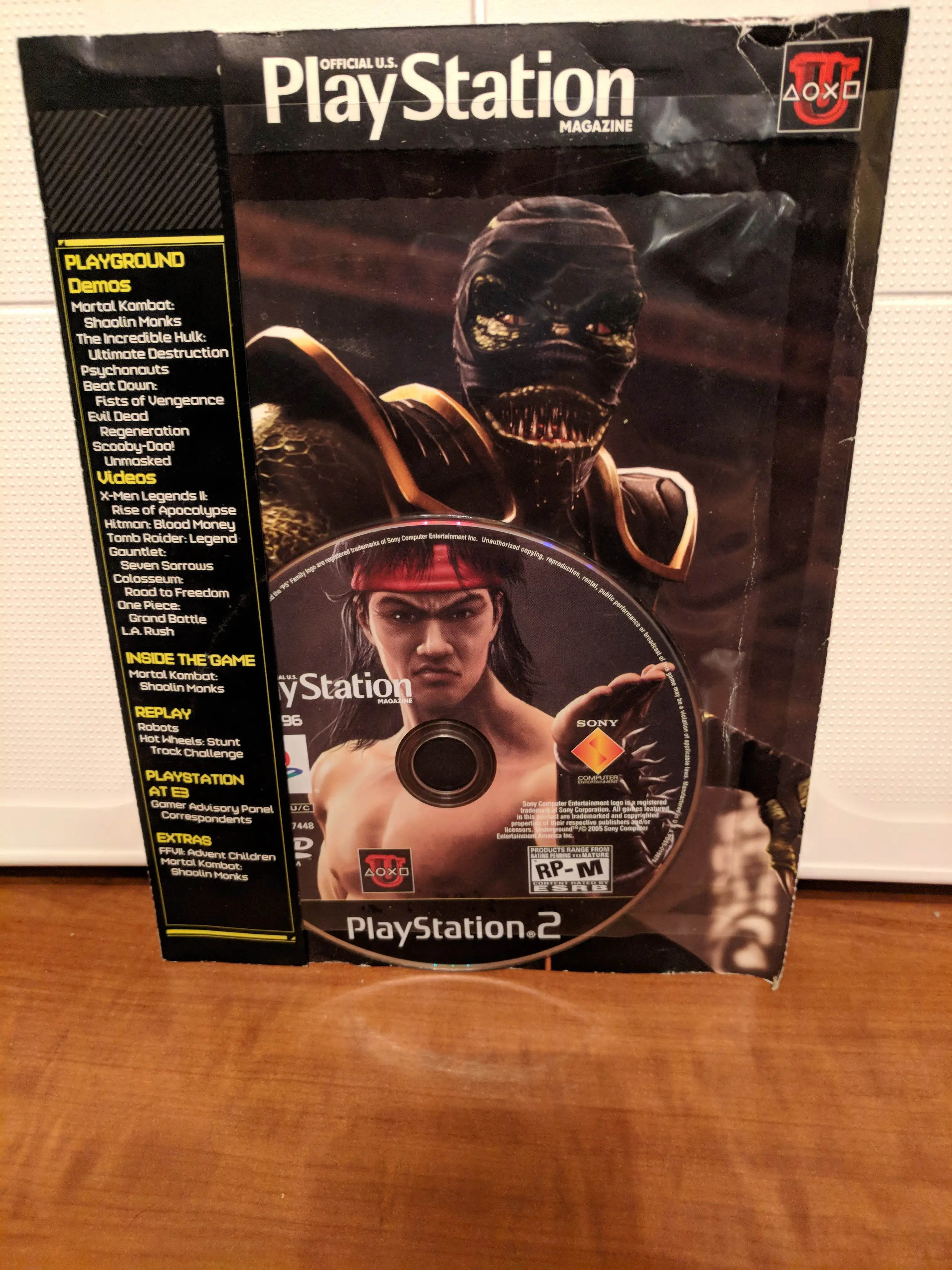 Official U.S. Playstation Magazine Disc 96 September 2005