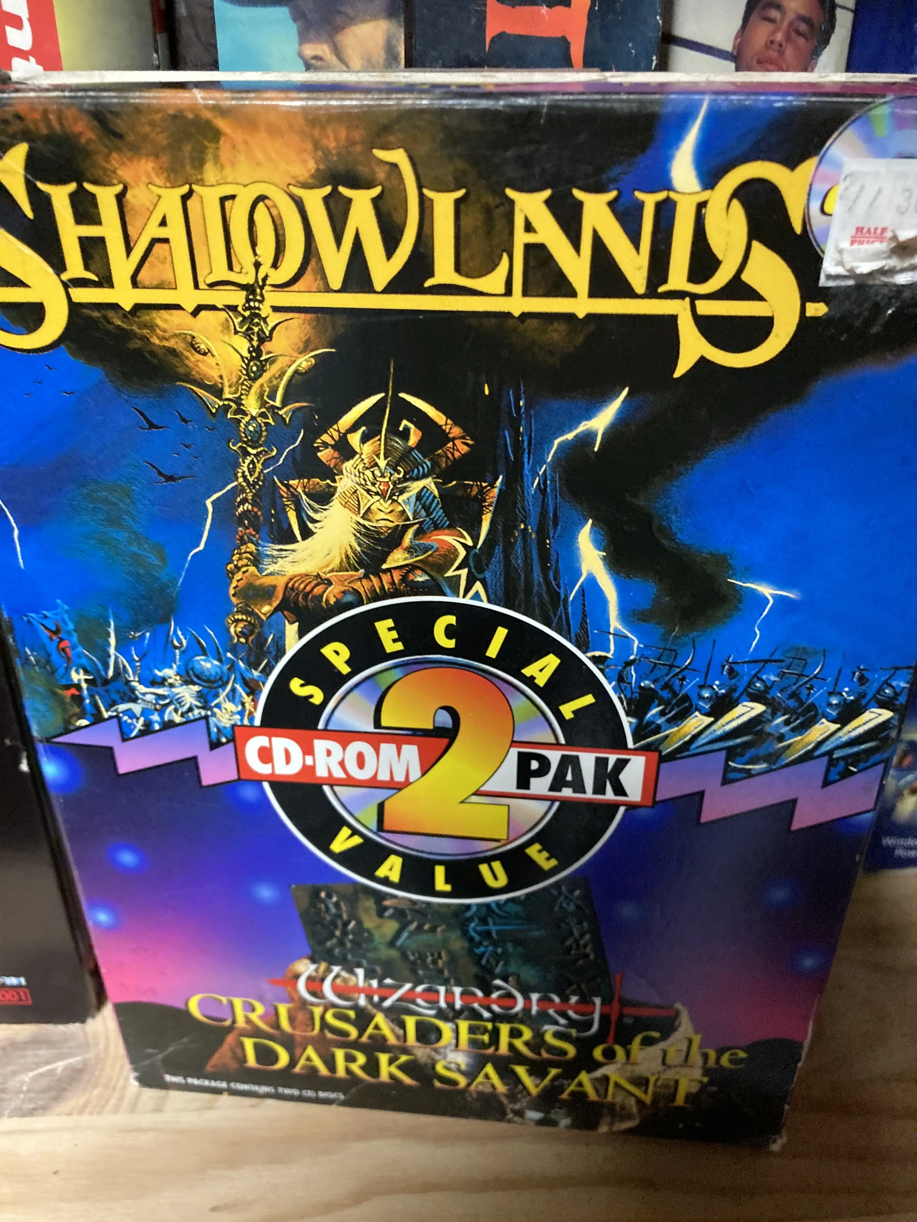 Shadowlands/Wizardry Crusaders of the Dark Savant – CD ROm Value Pack