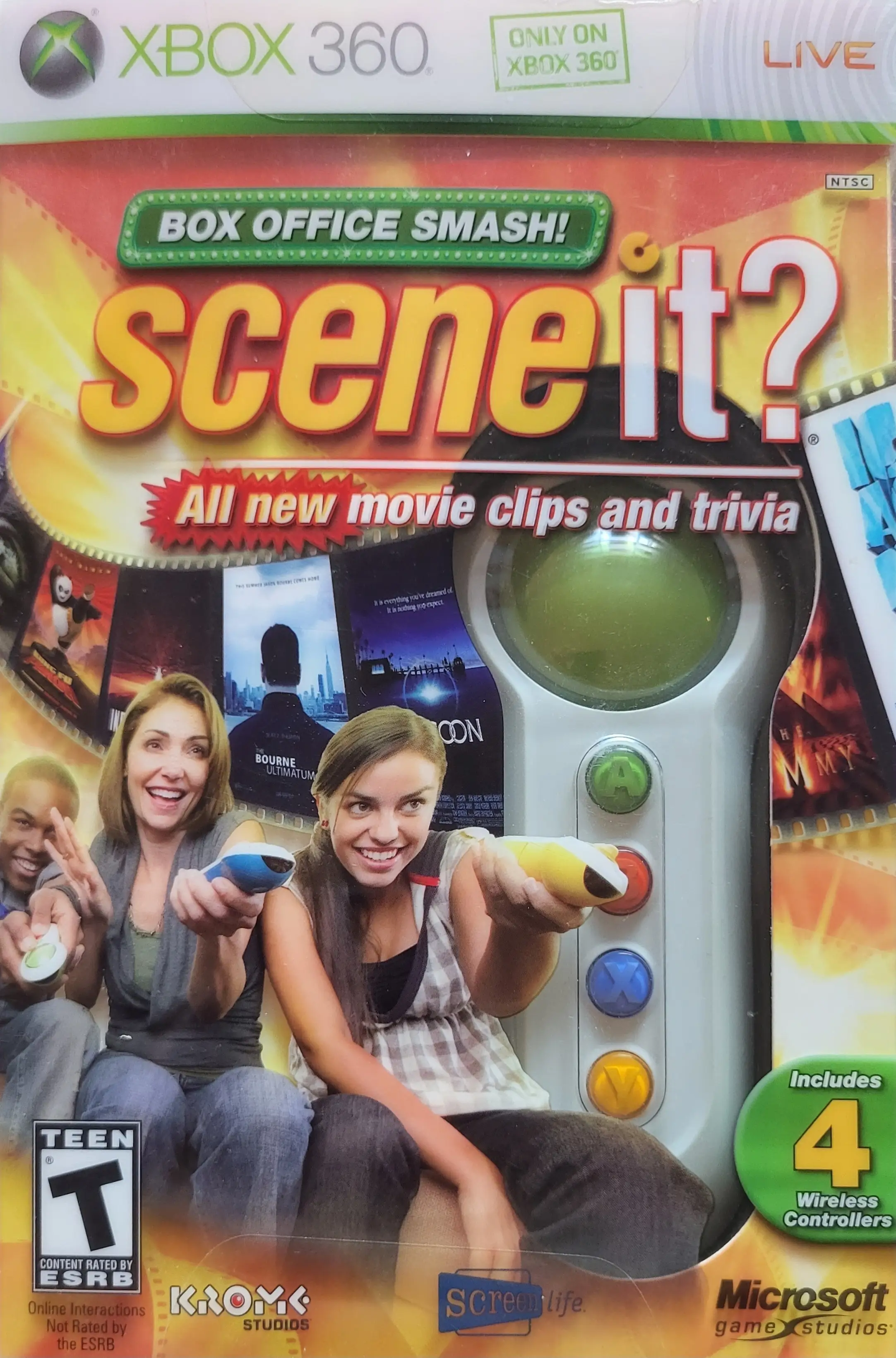 Scene It? Box Office Smash! [Controller Bundle]