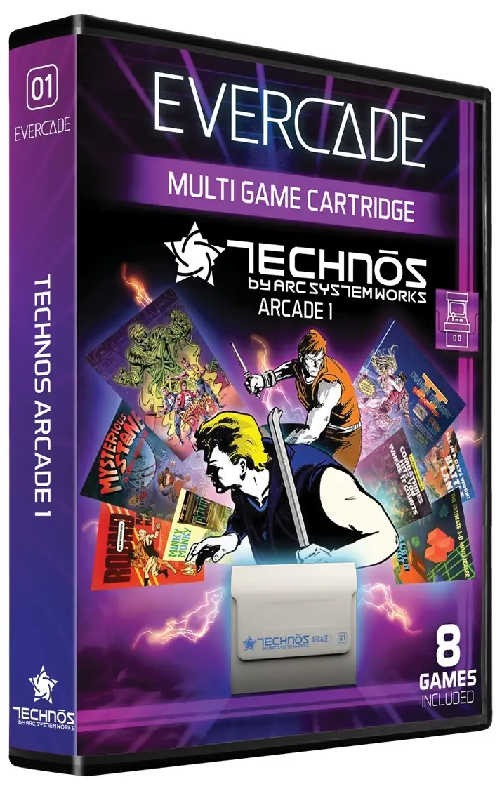 Technos Arcade 1 Evercade VS Pack-in